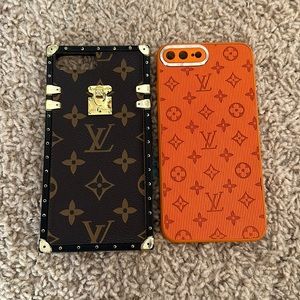 L 🤍V luxury phone case iPhone 8 Plus